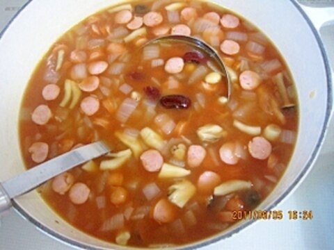豆＊豆＊野菜スープ